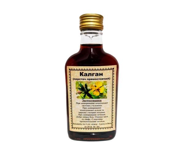 Настойка калган 200 мл (kt-010)