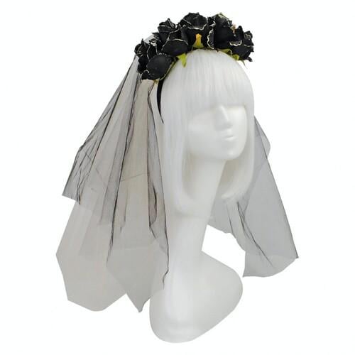 Обруч Black Roses Pintada Seta Decor 20-853BLK