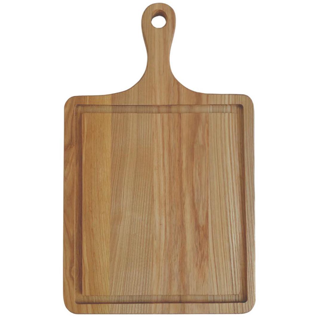 Доска разделочная с ручкой 40х26 см Дуб (2015156825)