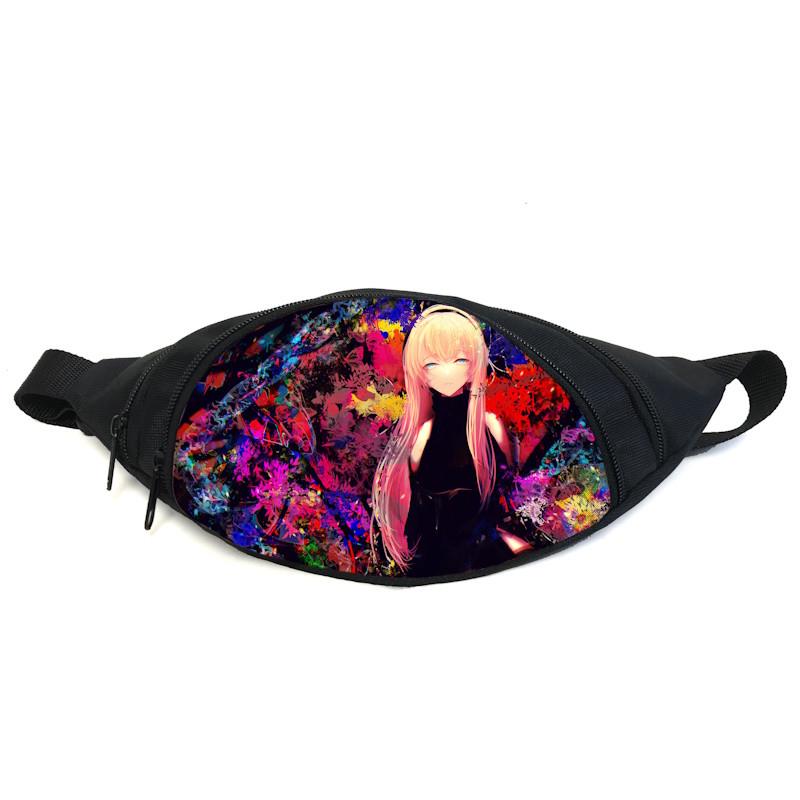 Поясная сумка-бананка Megurine Luka GB ML 018 Черный (2181711624) Поясная сумка-бананка Megurine Luka GB ML 018 Черный (2181711624)
