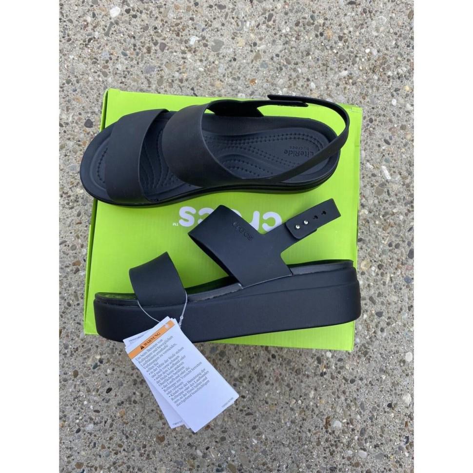 Синдали женские Crocs Brooklyn Low Wedge р. 39/40 Black (17500) - фото 15 Синдали женские Crocs Brooklyn Low Wedge р. 39/40 Black (17500) - фото 15