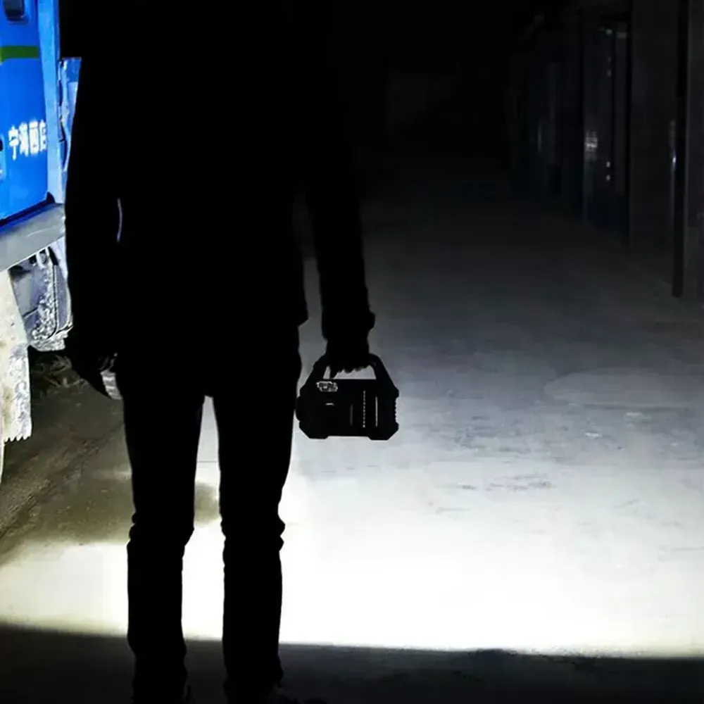 Ліхтар ручний прожектор YT-880B з USB-зарядкою з сонячною панеллю 7 режимів 1200 мАч (234564572) - фото 3 Ліхтар ручний прожектор YT-880B з USB-зарядкою з сонячною панеллю 7 режимів 1200 мАч (234564572) - фото 3