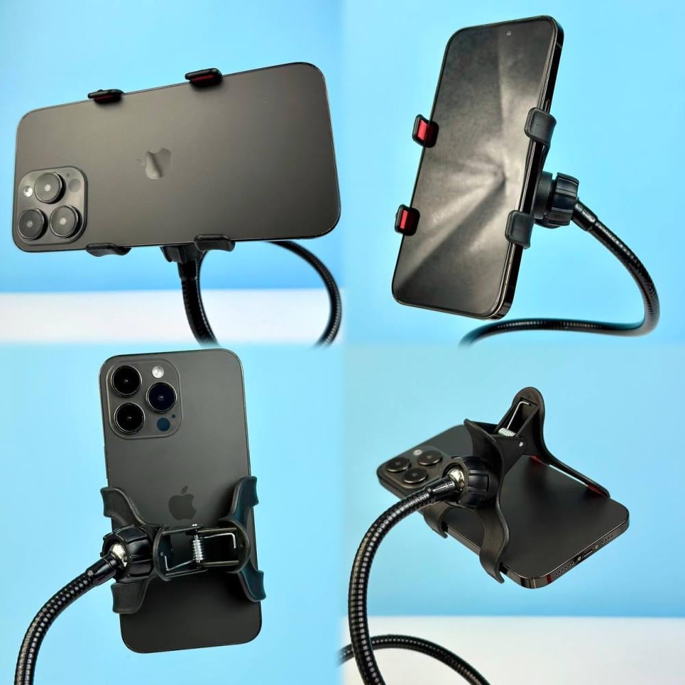 Держатель для телефона Clip Stand Metal (LR 01) - фото 5 Держатель для телефона Clip Stand Metal (LR 01) - фото 5