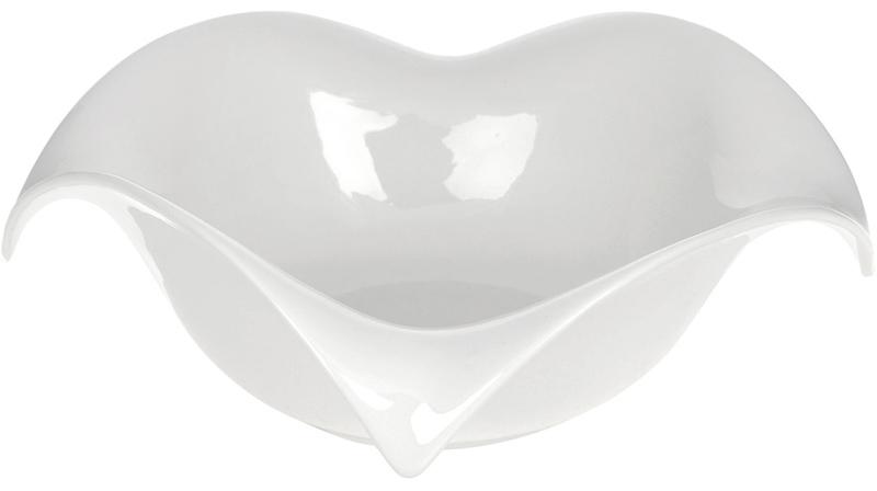 Набор фарфоровых салатников White City Опера 2000 мл 2 шт. Белый (BD-988-242)