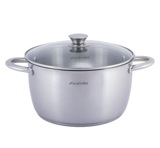Каструля з кришкою Kamille 5 л (KM-4903)