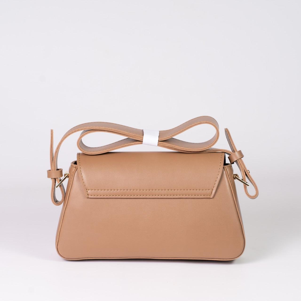 Сумка женская багет XENIA № 26-24 Темно-бежевый - фото 2