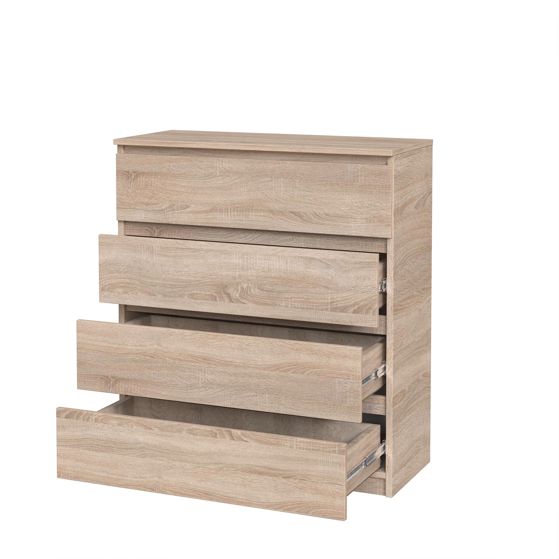 Комод Брайт Мастер Форм 900х376х950 мм телескопические направляющие Дуб сонома - фото 2 Комод Брайт Мастер Форм 900х376х950 мм телескопические направляющие Дуб сонома - фото 2