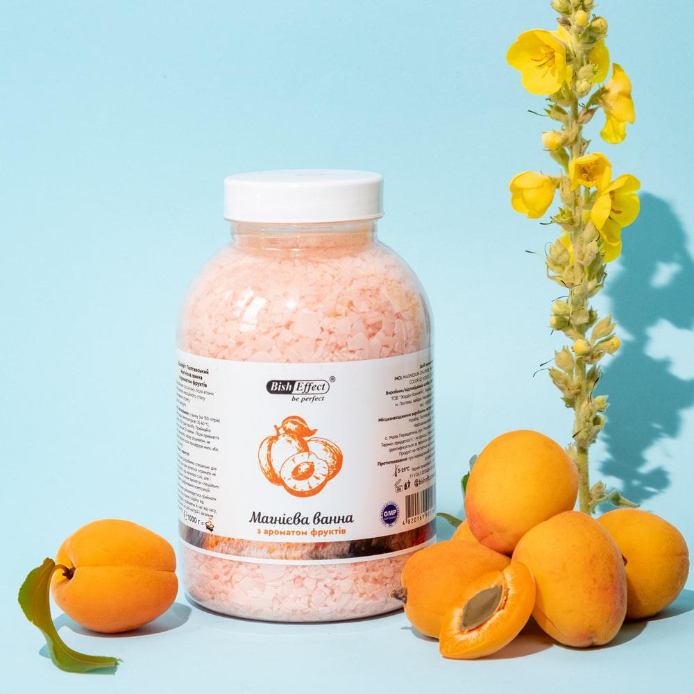 Магниевые ванны Бишофит Полтавский с ароматом фруктов 1000 г - фото 2