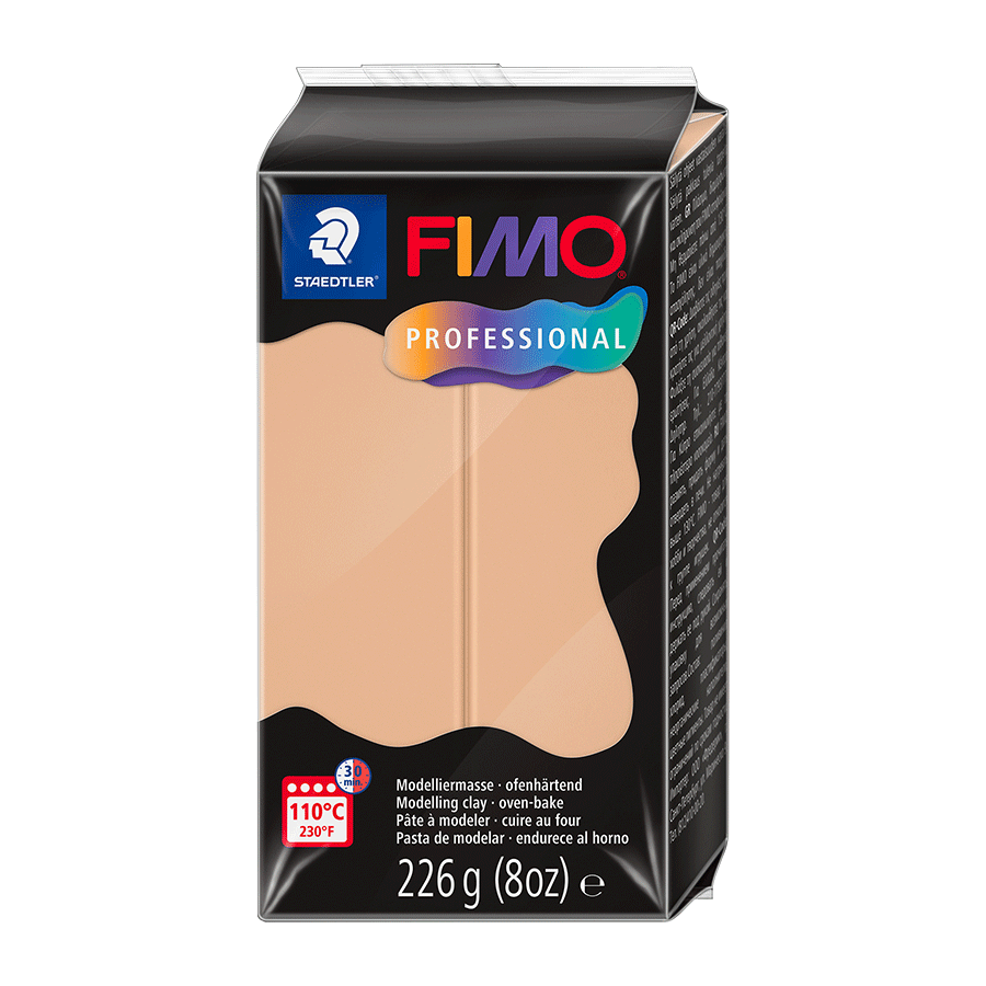 Глина полимерная Fimo Professional La Doll для кукол 226 г Песочный (8042-45)