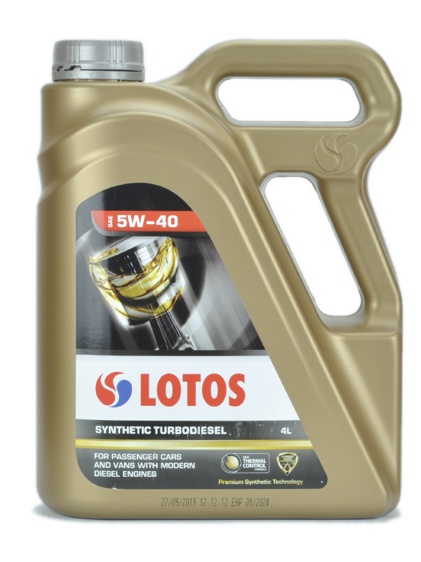 Моторне мастило Lotos Synthetic Turbo Diesel C3 SN/CF 5W-40 4 л