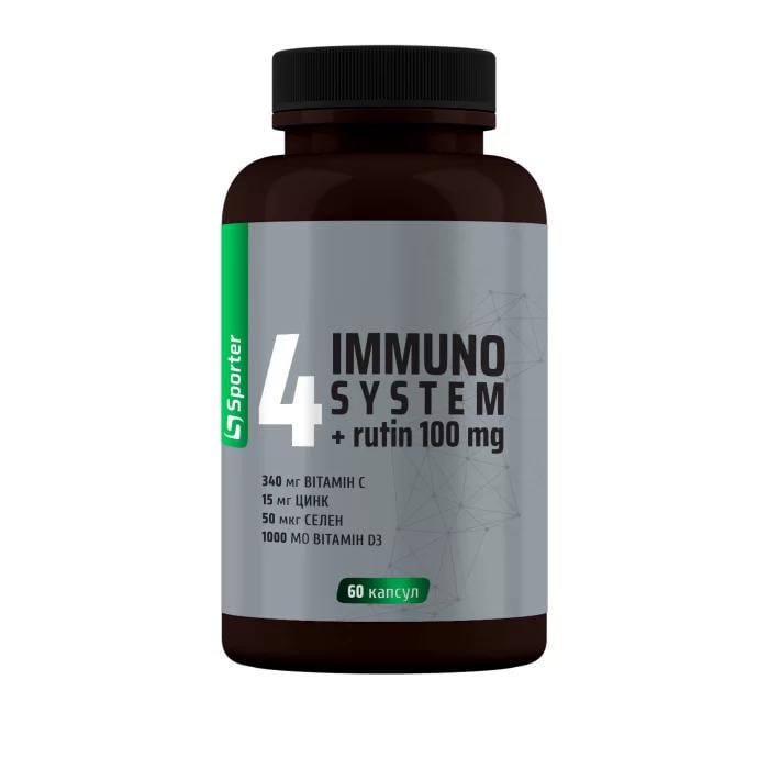 Комплекс витаминно-минеральный Sporter 4 Immuno system 60 кап.