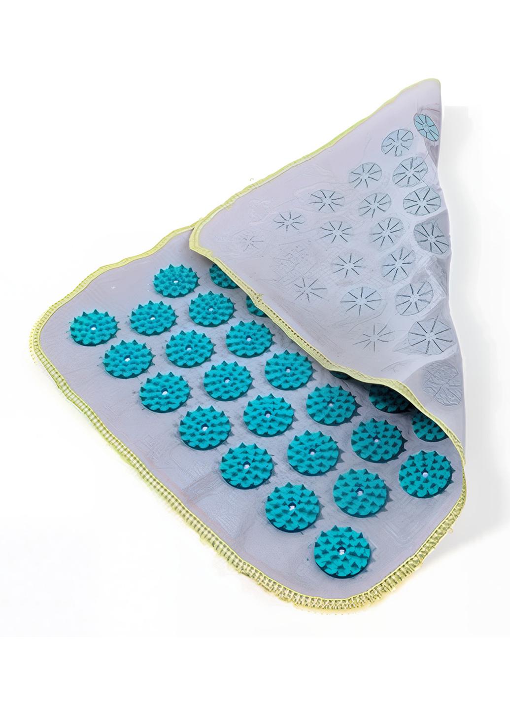 Коврик массажный акупунктурный ARD с пластиковыми иглами Бирюзовый (574212)