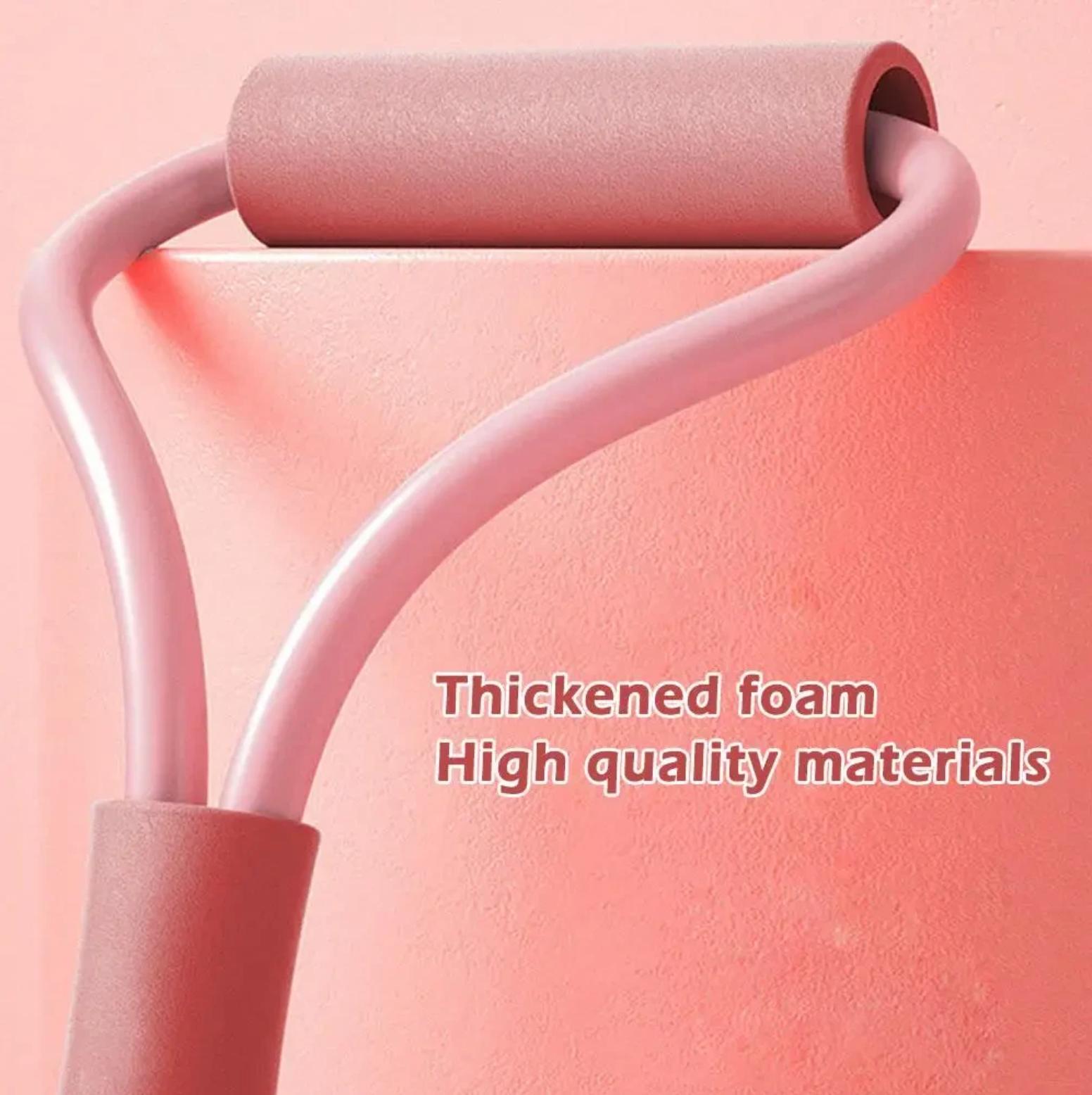 Спортивная резинка-эспандер для тренировок и фитнеса Fitness восьмерка Розовый (FIT4832) - фото 2