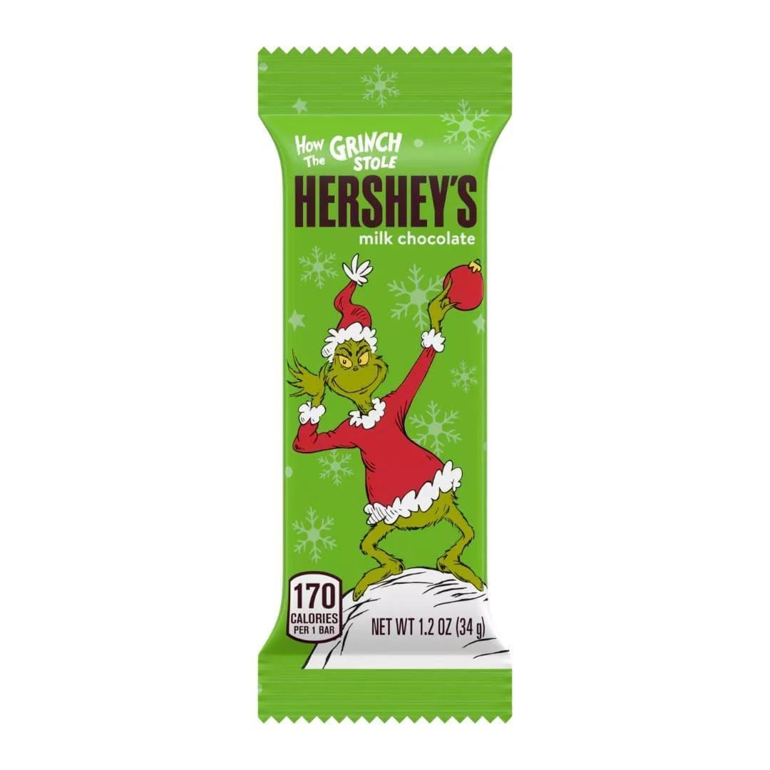 Шоколад Hershey's Grinch Milk Chocolate Christmas Candy 34 г (2826186539)
