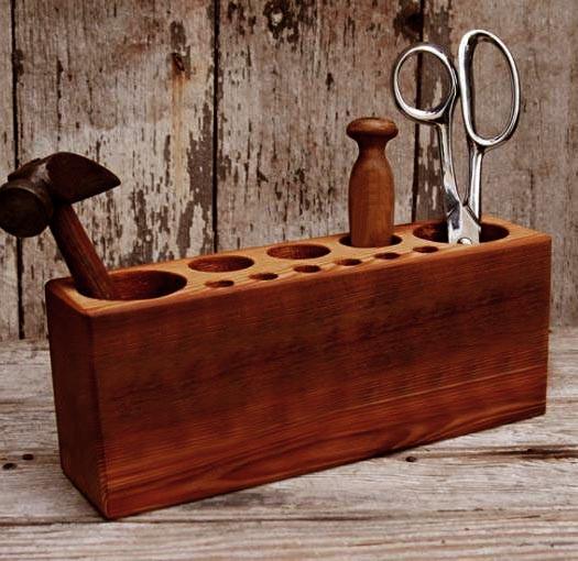 Органайзер кожевника из дерева Коломва Латте (ОКО-001816)