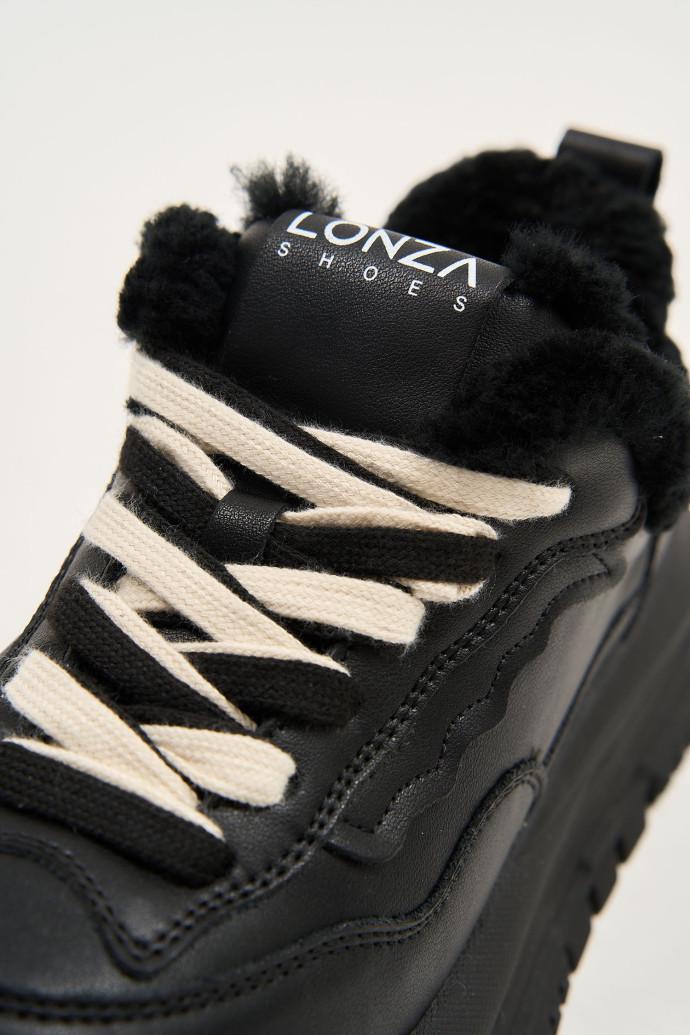 Кросівки жіночі зимові LONZA р. 37 Чорний (178471) - фото 3 Кросівки жіночі зимові LONZA р. 37 Чорний (178471) - фото 3