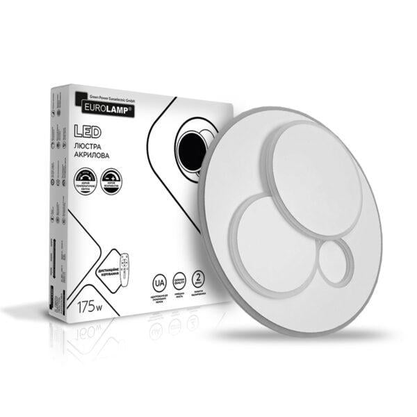 Світильник LED Eurolamp акриловий A53 175W 3000-6500K (36321760) Світильник LED Eurolamp акриловий A53 175W 3000-6500K (36321760)