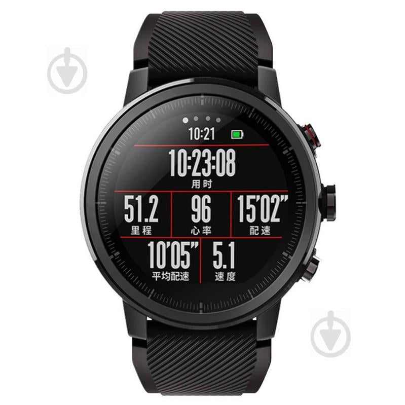 Ремешок 22 мм BeWatch ECO для Xiaomi Amazfit Stratos | Pace | GTR 47mm Черный (1021101.47)