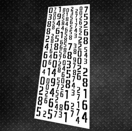 Трафарет многоразовый DFA Валюта для штукатурки и краски (X00029)