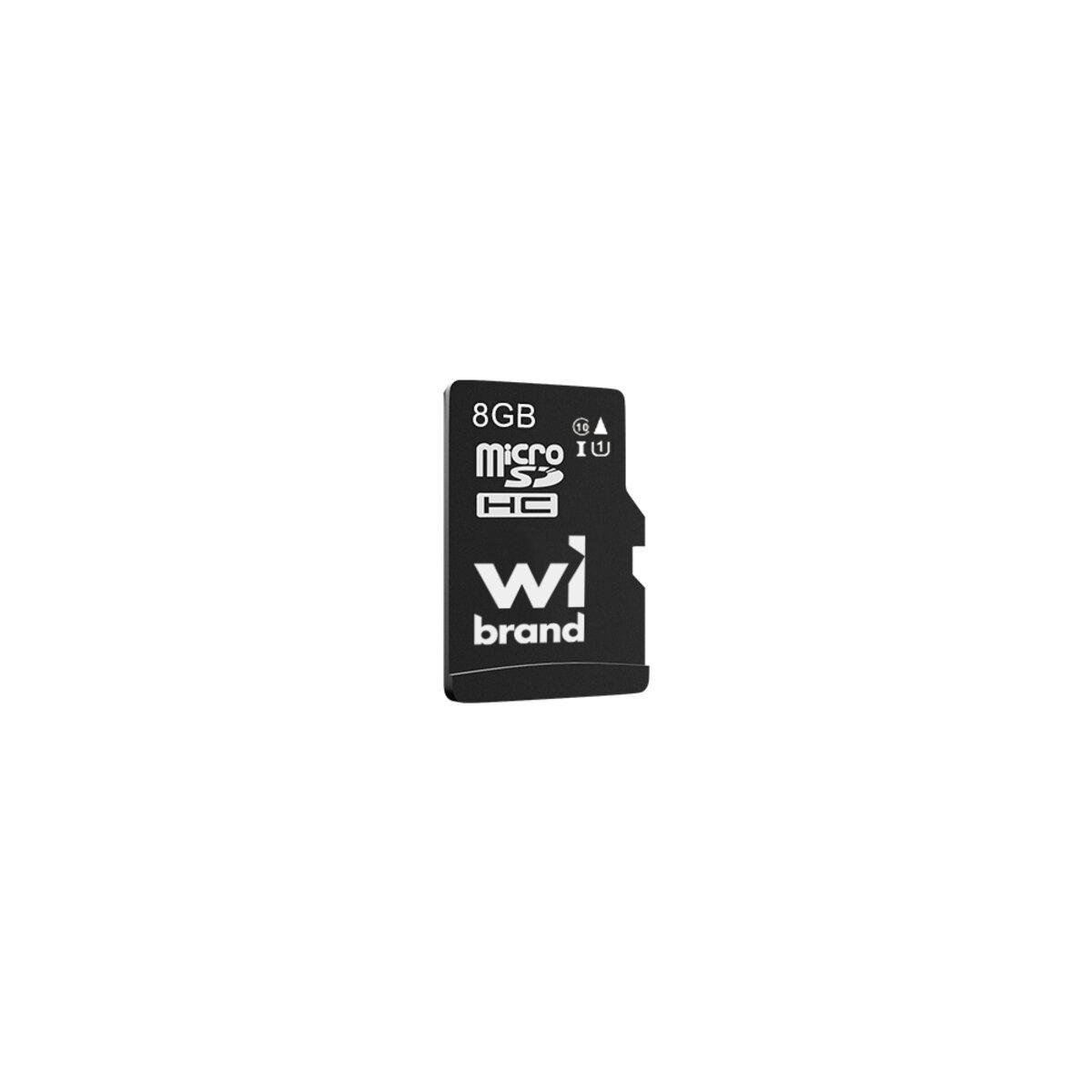 Карта пам'яті Wibrand 8GB Class 10 Чорний (WICDHC10/8GB)