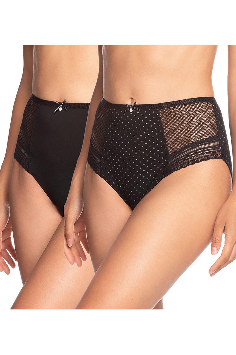 Трусики-шортики Lama р. 7/3XL 2 шт. Чорний (76399)