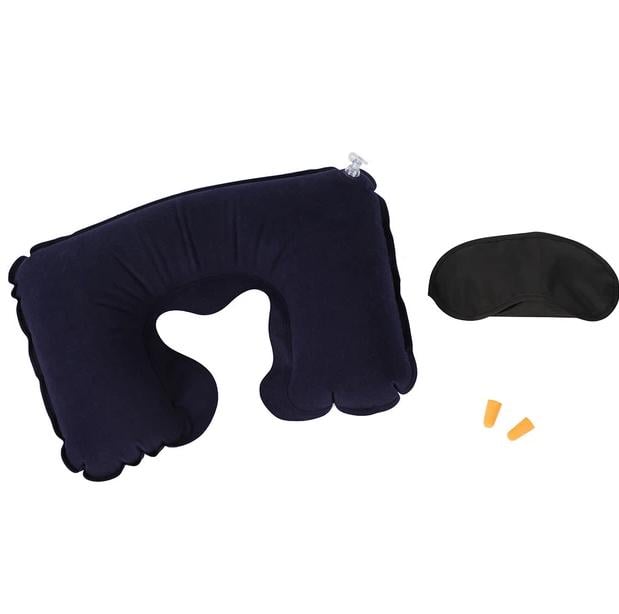 Набір для подорожей Go Travel Pillow 3в1 Blue (33468044)