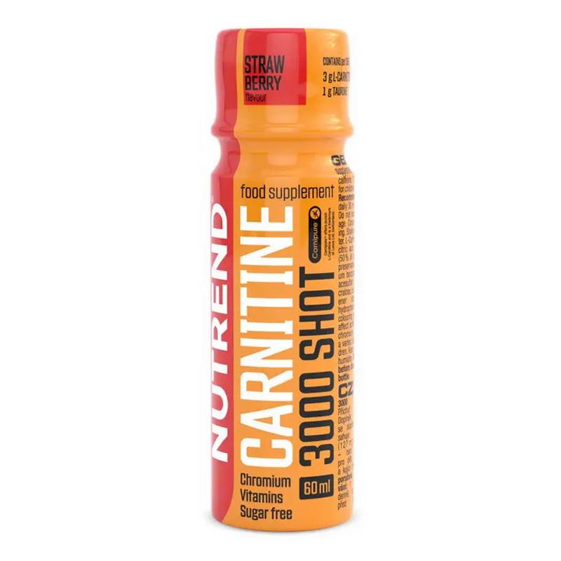 Карнитин Nutrend Carnitine 3000 Shot Клубника 60 мл (03536-01)