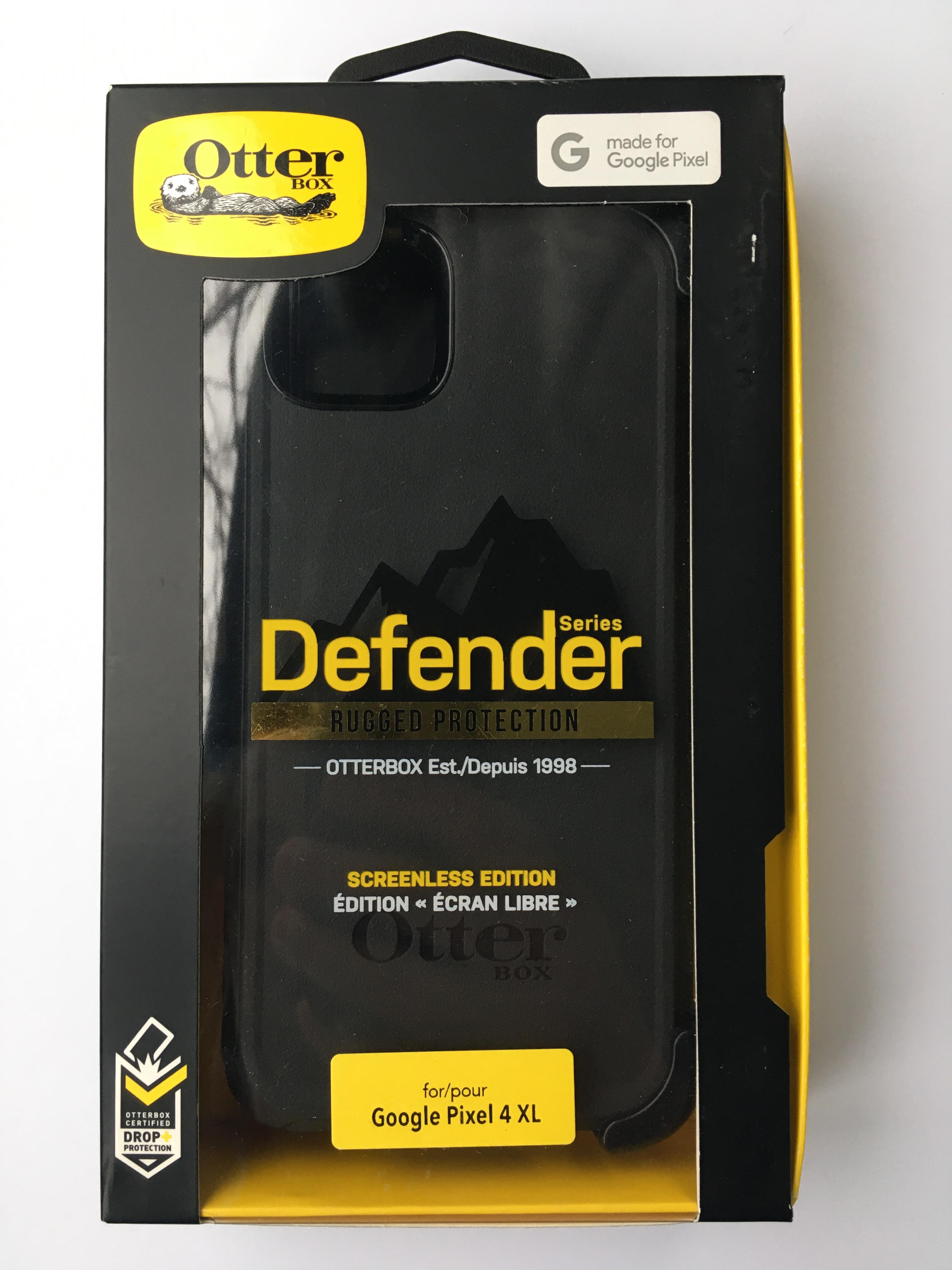 Чехол противоударный с клипсой OtterBox Defender для Google Pixel 4 XL (6.3") Black - фото 15