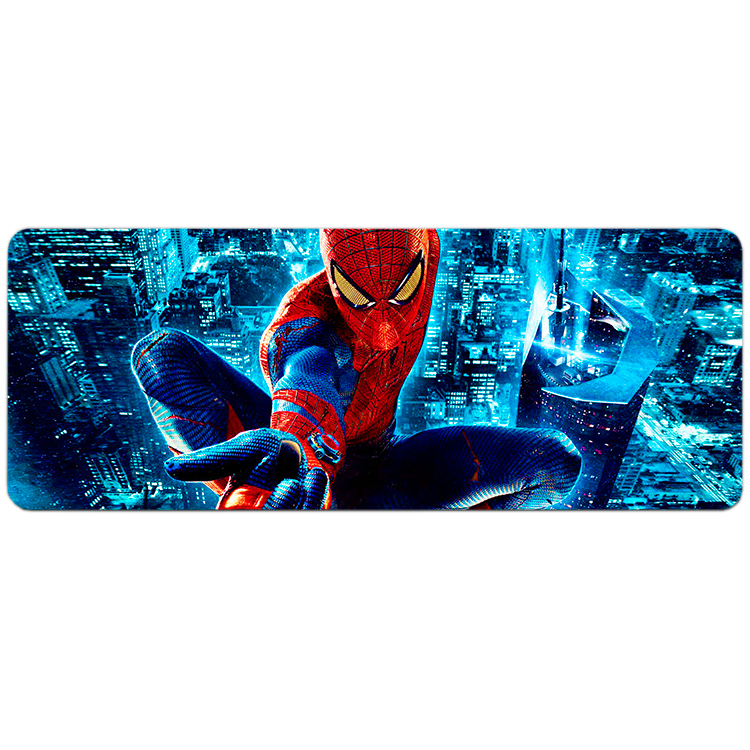 Коврик для мышки тканевый Spider Man с боковой прошивкой для детей 2 мм 300x800 мм (35927)