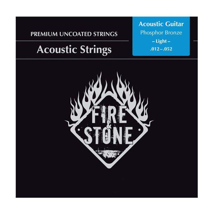 Струны для акустической гитары Fire&Stone Phosphor Bronze 12-52 (G-665520)