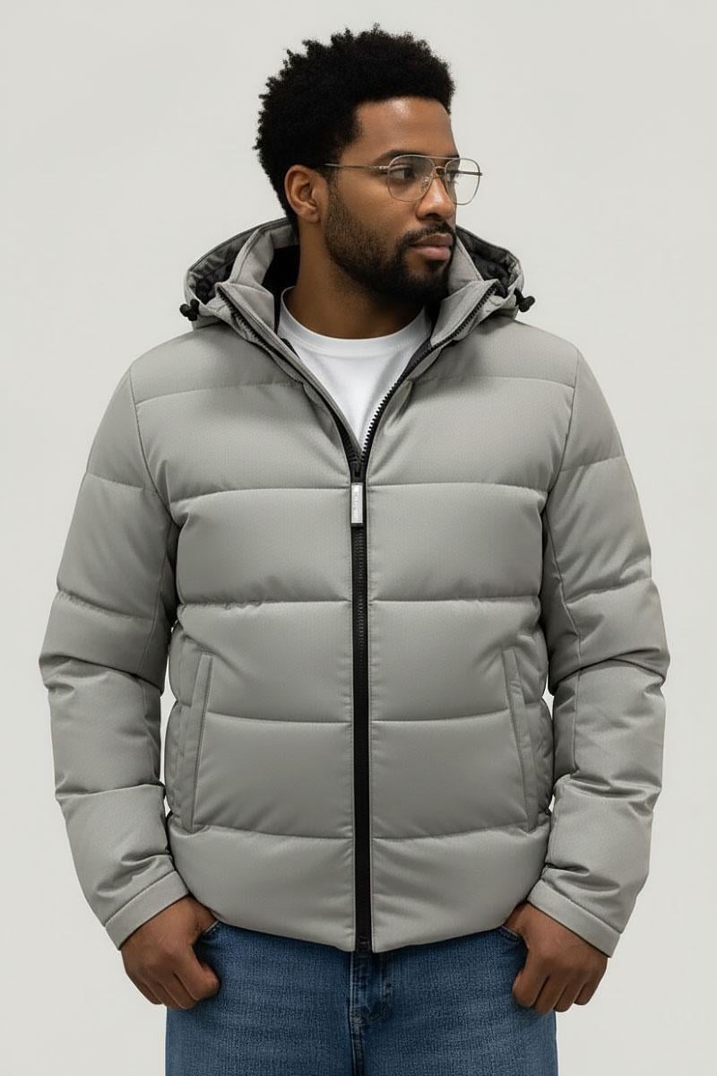Куртка демісезонна з капюшоном р. 54 Світло-сірий (SB-25270-light-grey) Куртка демісезонна з капюшоном р. 54 Світло-сірий (SB-25270-light-grey)