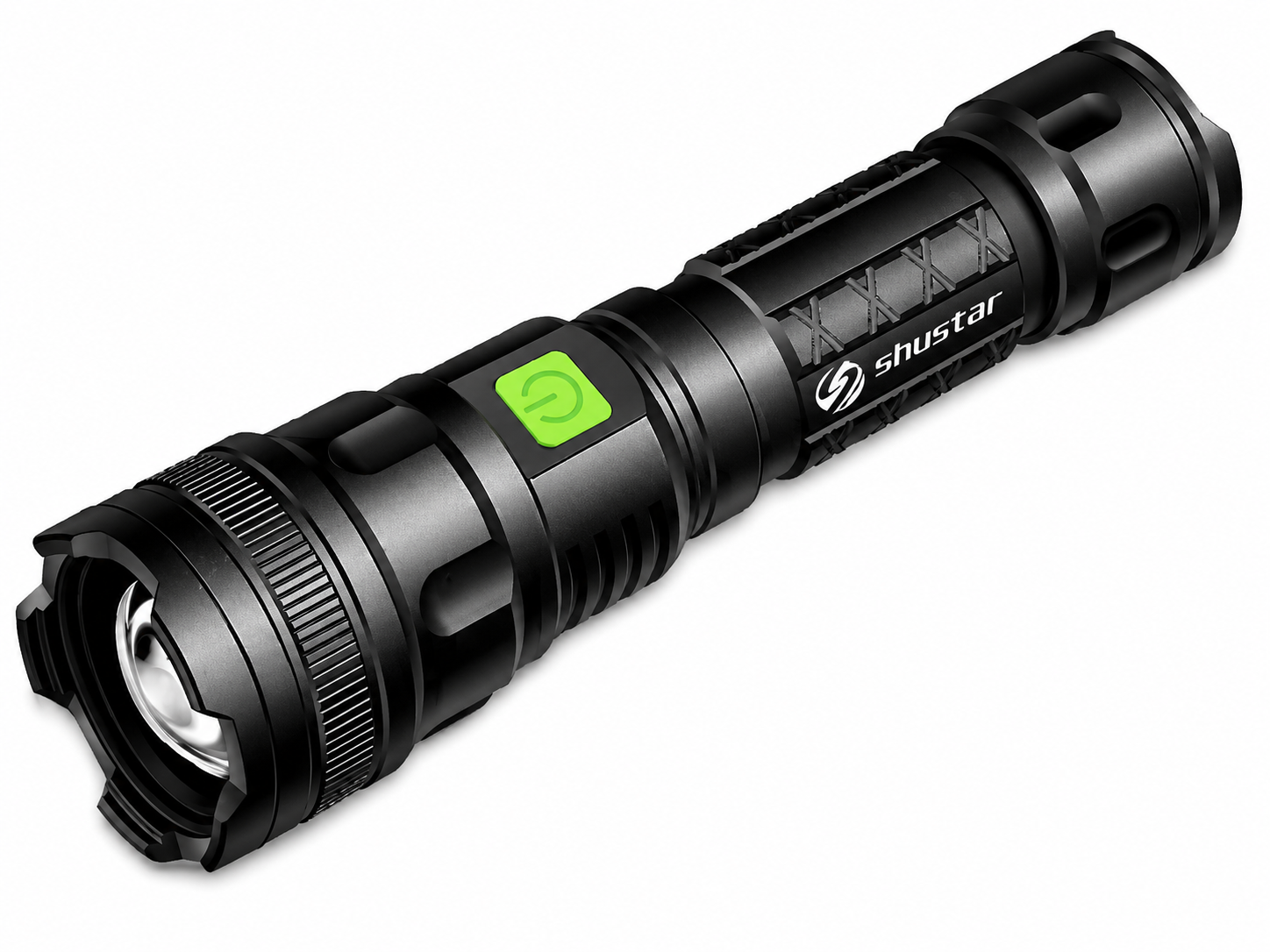Фонарик светодиодный Shustar L9 аккумуляторный 3 режима водонепроницаемый 18650 2600 mAh (1011-506-00)