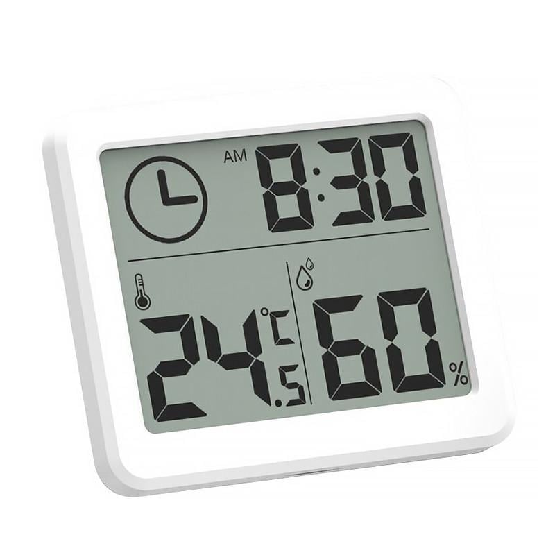 Термометр-гигрометр электронный Lesko PD-WDJ-01 с таймером White (22392030) Термометр-гигрометр электронный Lesko PD-WDJ-01 с таймером White (22392030)