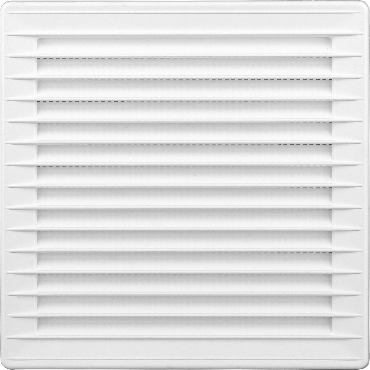 Решітка вентиляційна AirRoxy AKUSzS пластикова 170x170 мм d 125 White (02-247) - фото 1