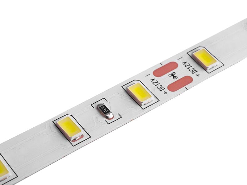 Светодиодная лента 1 м SMD5630 60 LED 12В 14.4Вт/м IP20 6500K холодный белый (565) - фото 2