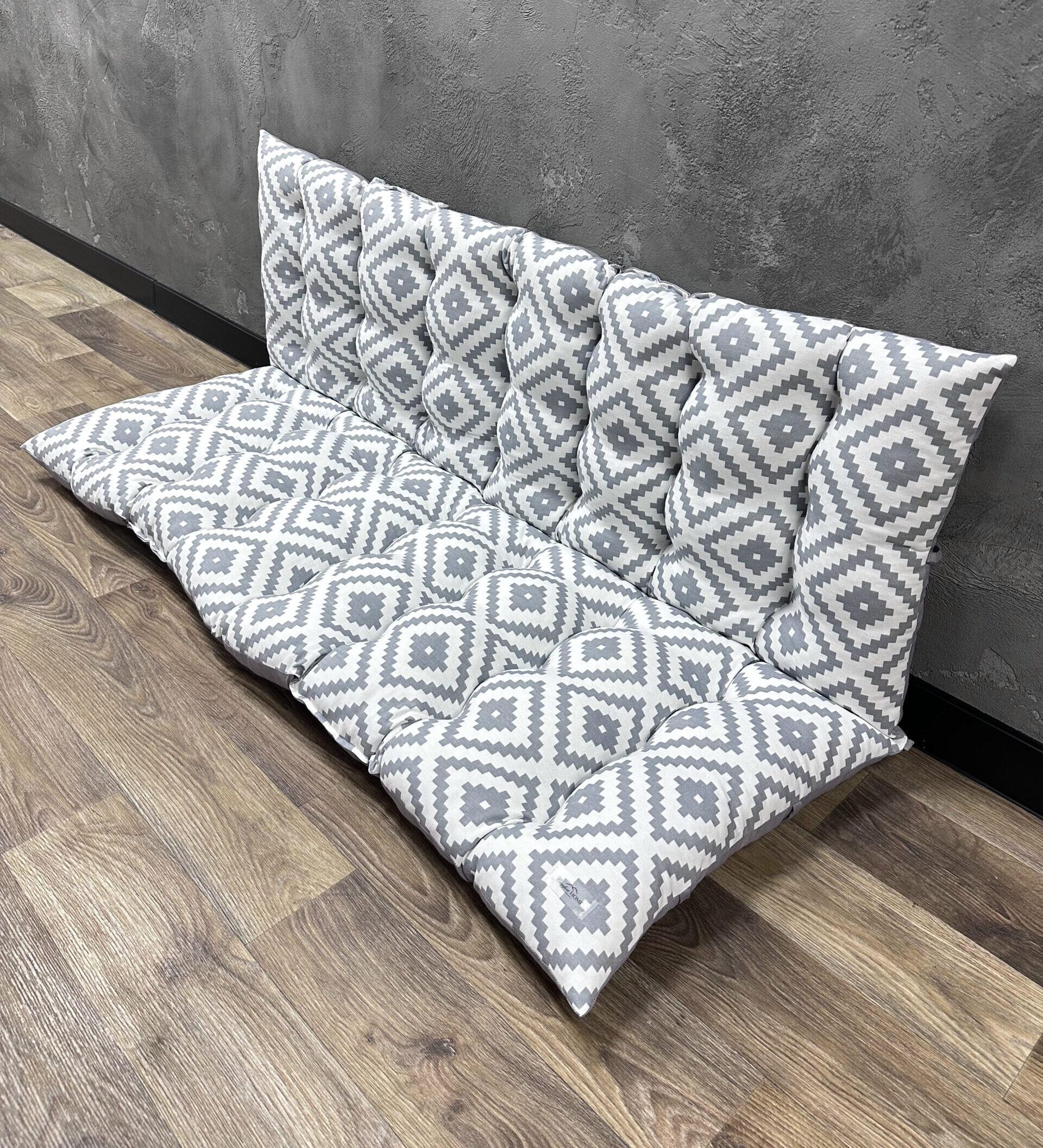 Подушка Comfort Home Facets на поддоны/качели/каркасы/садовую мебель панама 100х50х50 см