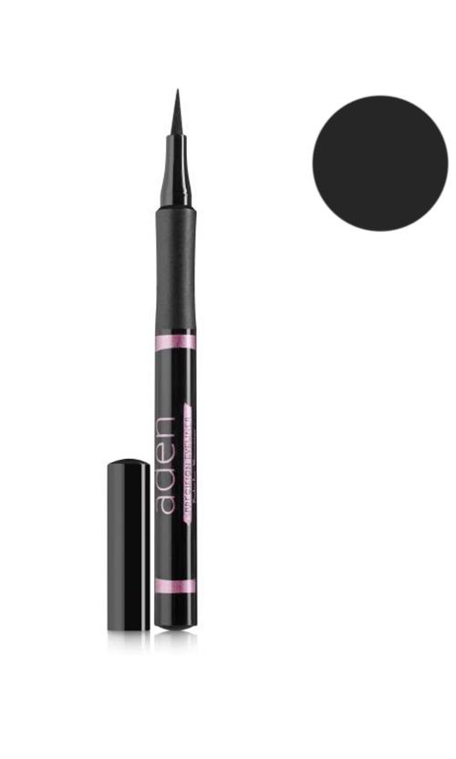 Підводка-фломастер для очей Aden Cosmetics Precision Eyeliner Black (32573)