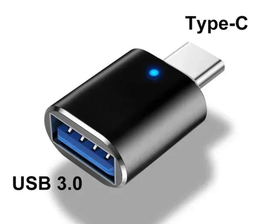 Адаптер переходник OTG Type-C to USB 3.0/2.0 AF - фото 2