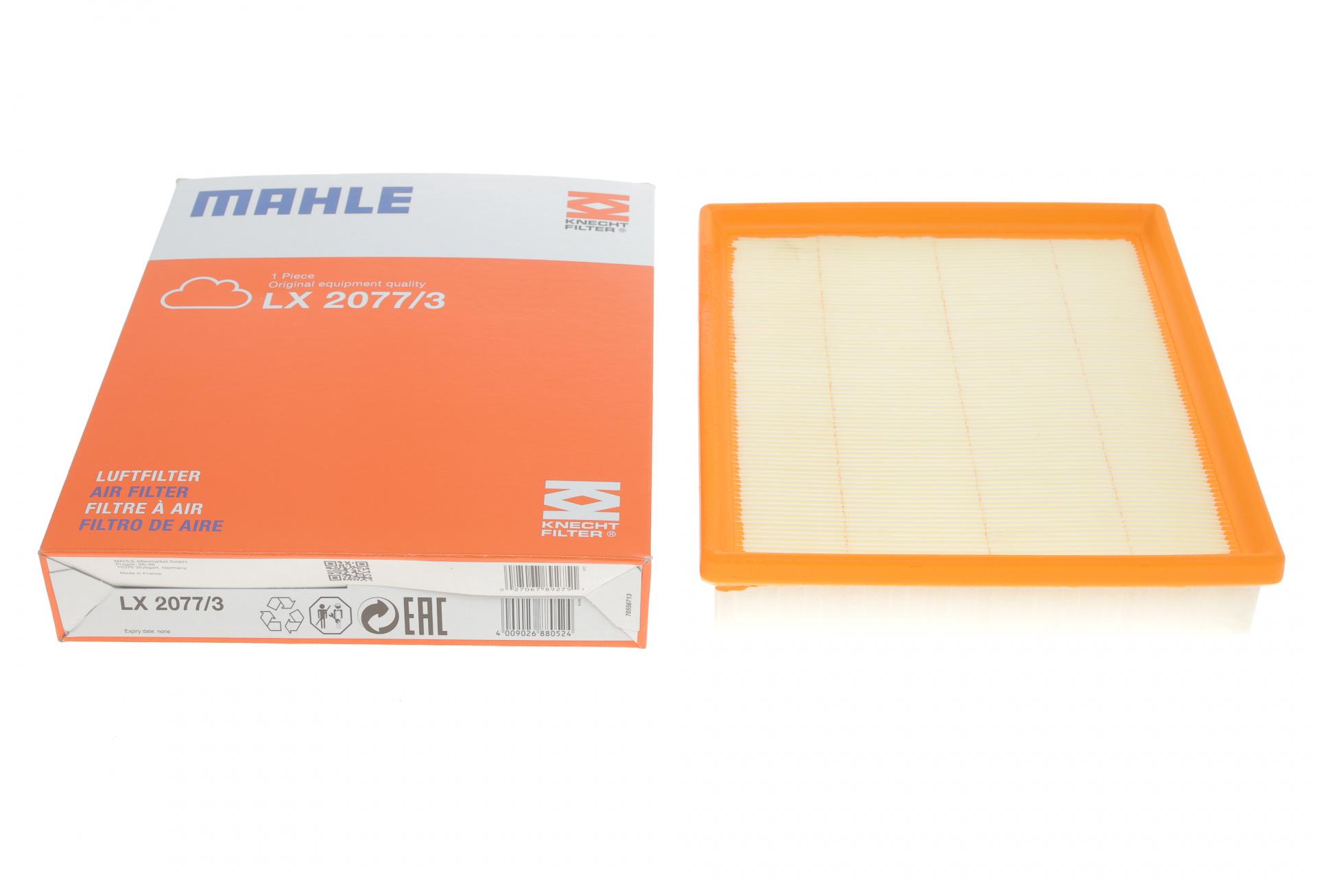 Фильтр воздушный KNECHT для BMW 3 F30/F80 11- (Benzin (LX 2077/3)