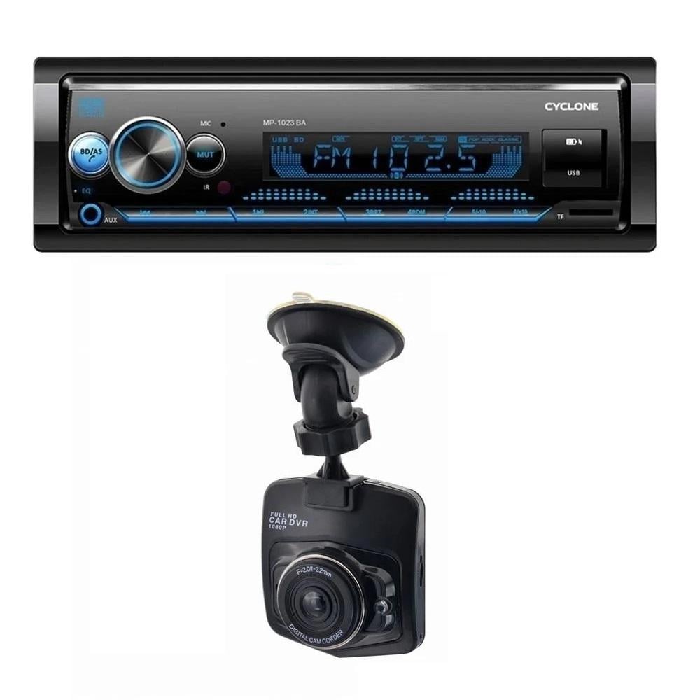 Автомагнитола Cyclone MP-1024 BA/видеорегистратор DVA-01 (НФ-00001100-DVA-01)