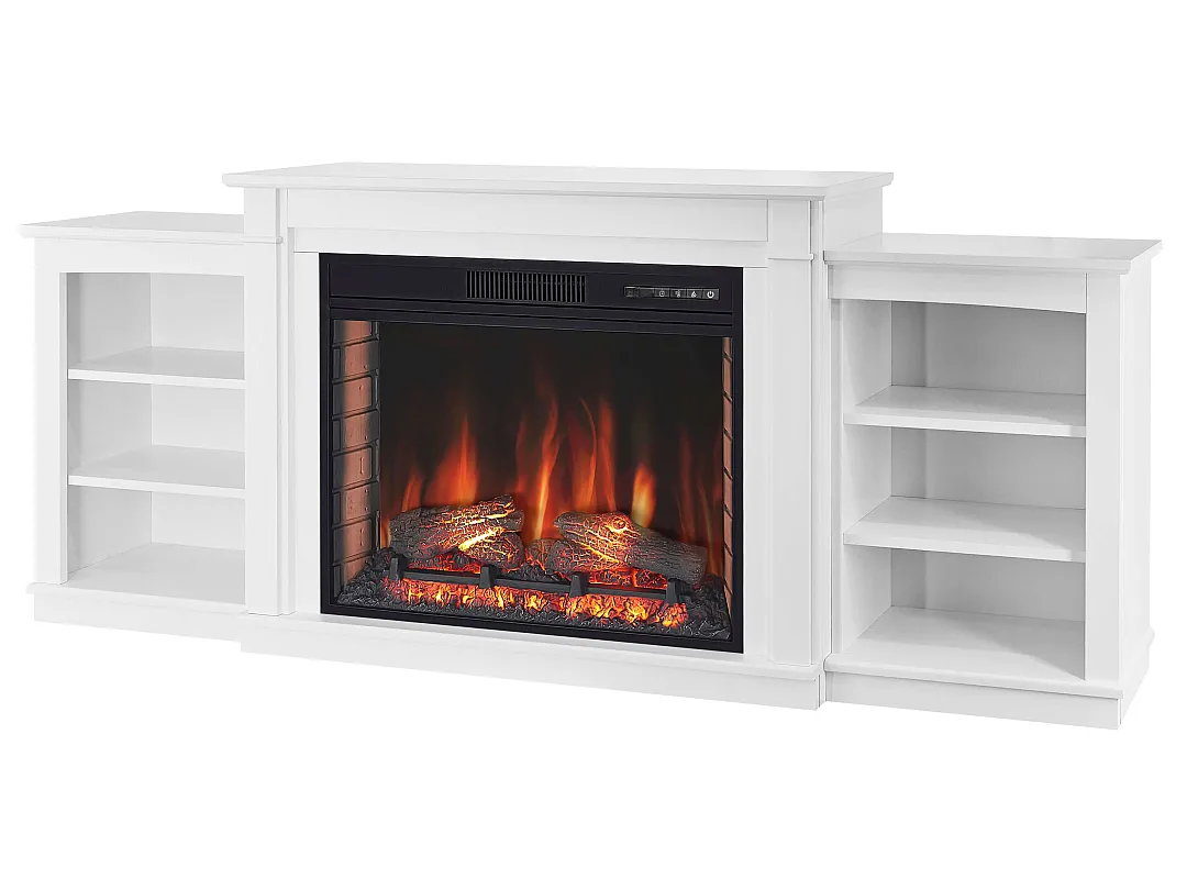 Электрокамин ArtiFlame Vogue AF28S звук горения огня Белый (31033759)