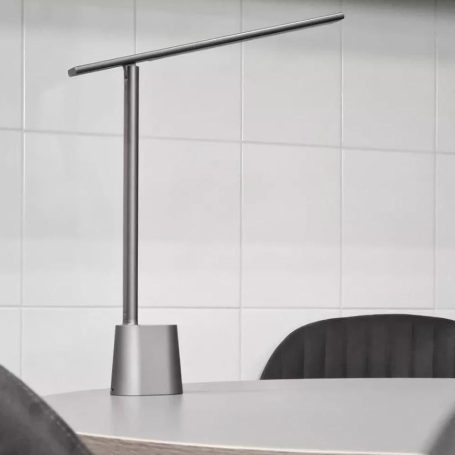 Лампа настольная аккумуляторная Baseus Smart Eye Series Charging Folding Smart Light 2200 mAh Серый - фото 9 Лампа настольная аккумуляторная Baseus Smart Eye Series Charging Folding Smart Light 2200 mAh Серый - фото 9