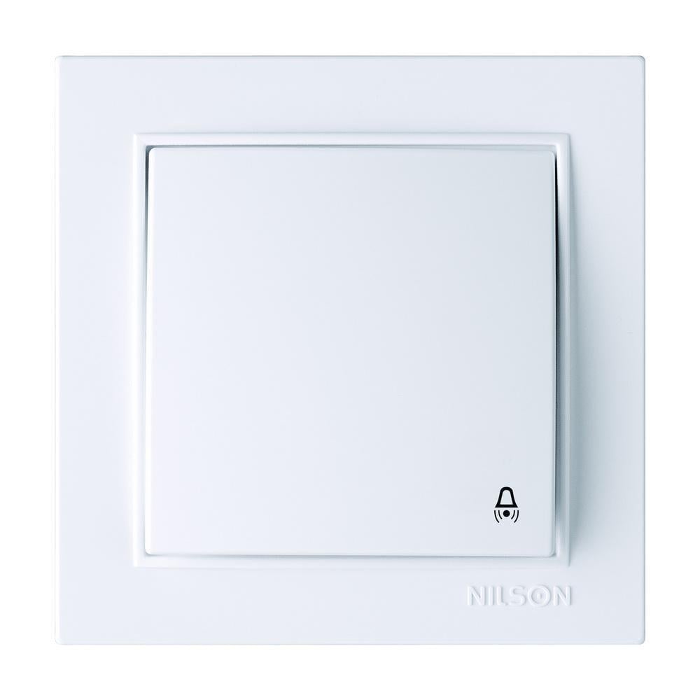 Кнопка звонка Nilson Thor Белый (00000006968)
