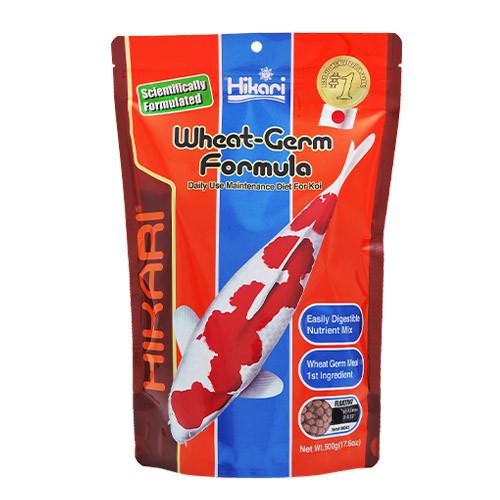 Корм плавающий для кои при холодной воде осень/весна Hikari Wheat Germ 500 г Mini S 2,7-3,0 мм