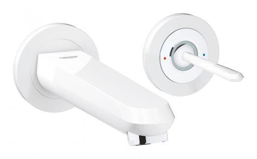 Смеситель для раковины настенный Grohe Eurodisc Joystick 19968LS0 Белый (72947)