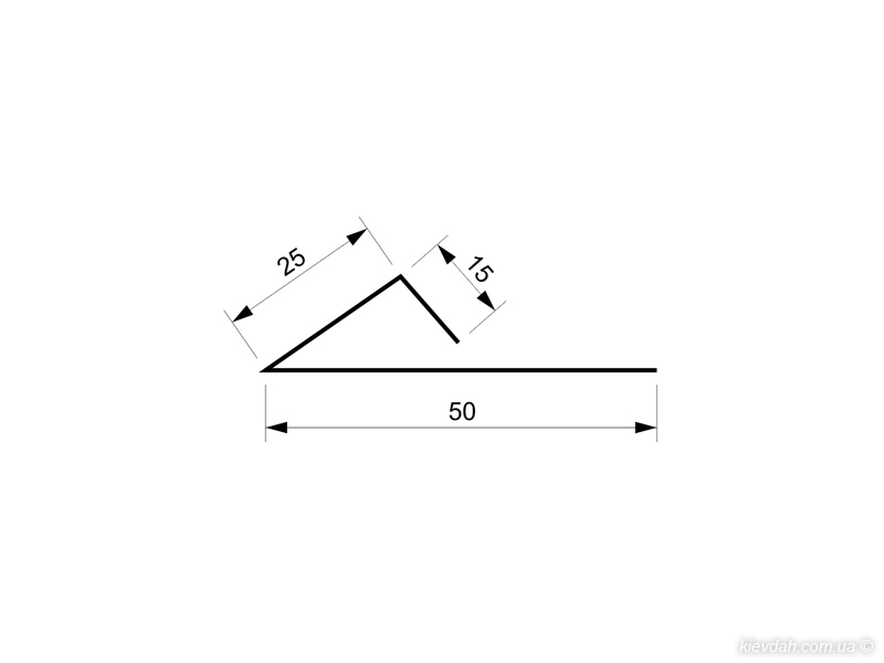 Планка стартовая для блок-хауса Белый дуб 3D (10474) - фото 2 Планка стартовая для блок-хауса Белый дуб 3D (10474) - фото 2