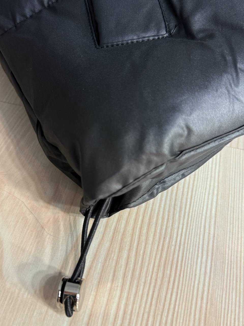 Жилетка жіноча A-N 10013 дута без капюшона р. 42 Чорний - фото 5