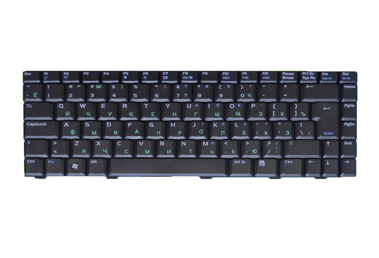 Клавиатура для ноутбука Asus W3 W3A матовая (04GNCB1KRU14)