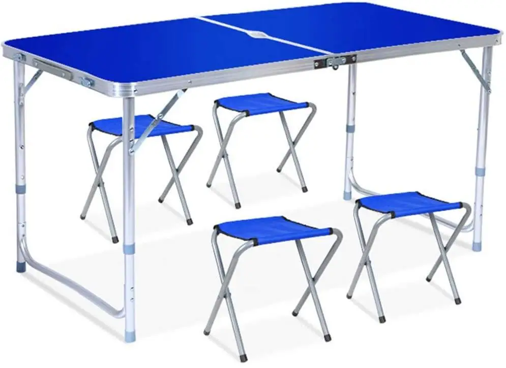 Комплект туристичних меблів стіл посилений/стільці до 50 кг (13311) - фото 2 Комплект туристичних меблів стіл посилений/стільці до 50 кг (13311) - фото 2