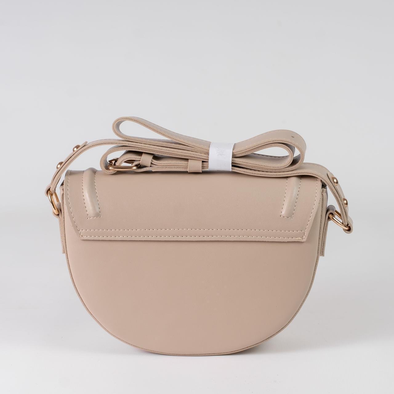 Сумка женская седло XENIA № 22-24 Бежевий - фото 4 Сумка женская седло XENIA № 22-24 Бежевий - фото 4